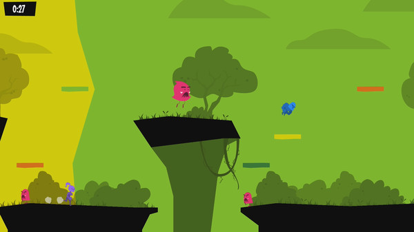 Игра Runbow, скриншот