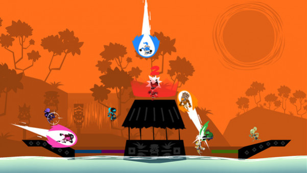Игра Runbow, скриншот