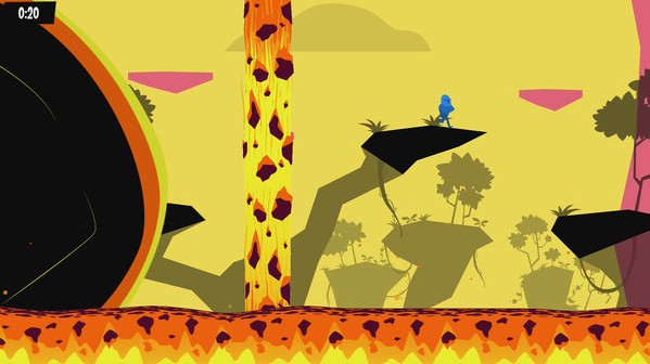 Игра Runbow, скриншот