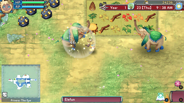Игра Rune Factory 3 Special, скриншот