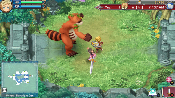 Игра Rune Factory 3 Special, скриншот