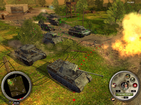 Игра Rush for Berlin Gold, скриншот