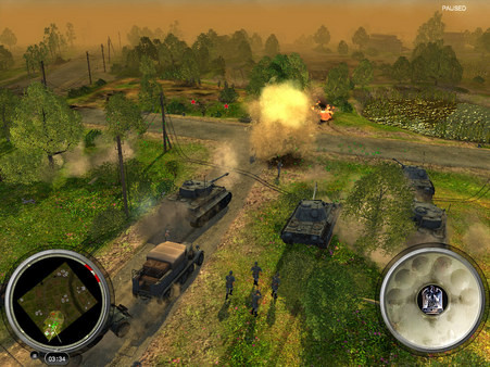 Игра Rush for Berlin Gold, скриншот