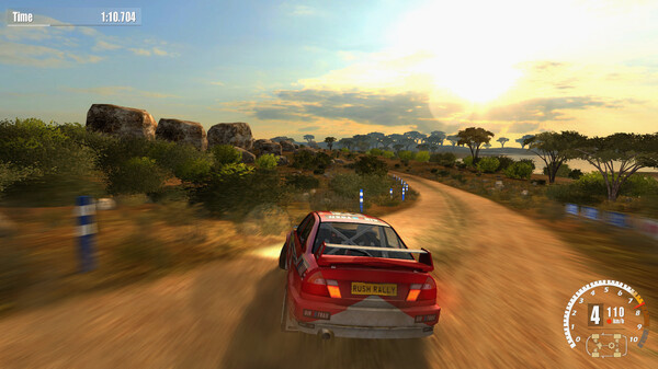 Игра Rush Rally 3, скриншот