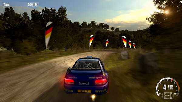 Игра Rush Rally 3, скриншот