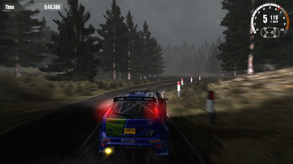 Игра Rush Rally 3, скриншот