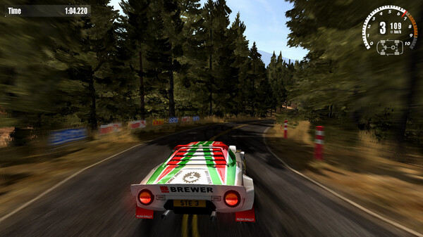Игра Rush Rally 3, скриншот