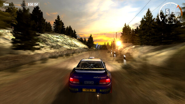 Игра Rush Rally 3, скриншот