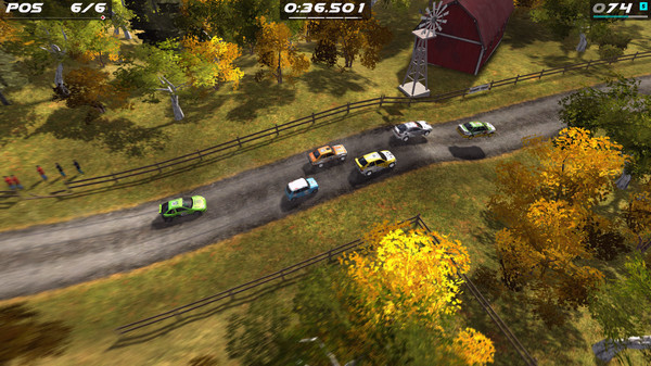 Игра Rush Rally Origins, скриншот