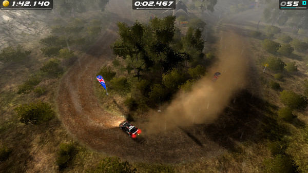 Игра Rush Rally Origins, скриншот