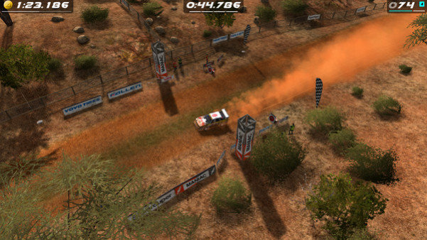 Игра Rush Rally Origins, скриншот