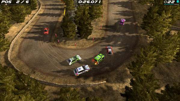 Игра Rush Rally Origins, скриншот