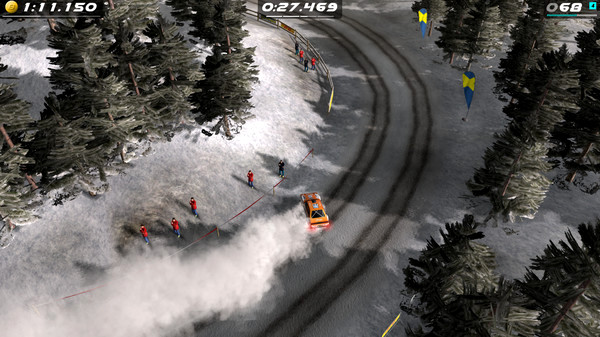 Игра Rush Rally Origins, скриншот