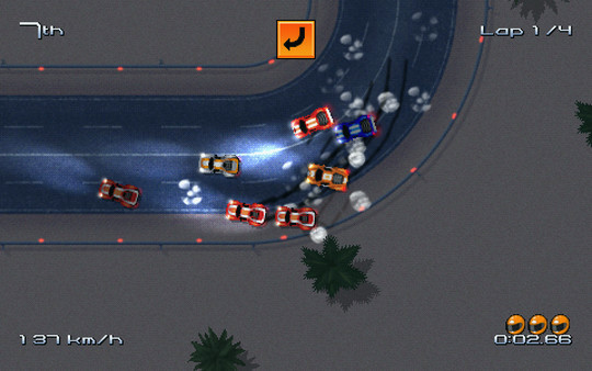 Игра Rush Rush Rally Reloaded, скриншот