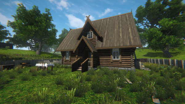 Игра Russian Hut Simulator, скриншот