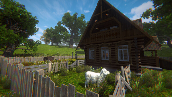 Игра Russian Hut Simulator, скриншот