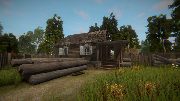 Игра Russian Hut Simulator, скриншот