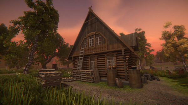 Игра Russian Hut Simulator, скриншот