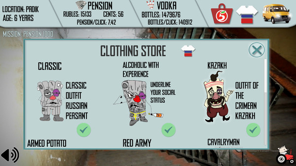 Игра Russian Life Simulator, скриншот