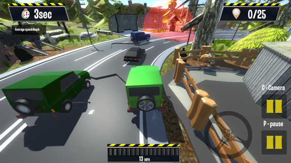 Игра Russian Roads, скриншот