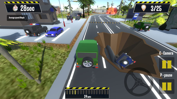 Игра Russian Roads, скриншот