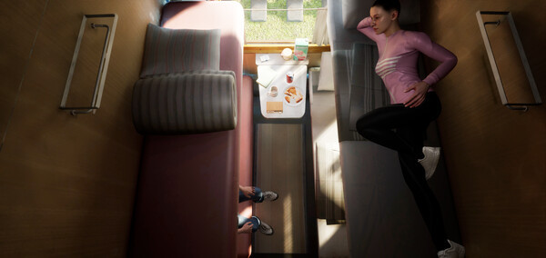 Игра Russian Train Trip 2 - A beautiful girl in your place, скриншот
