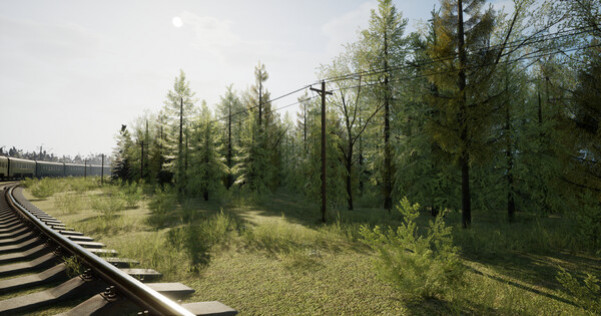 Игра Russian Train Trip 2, скриншот