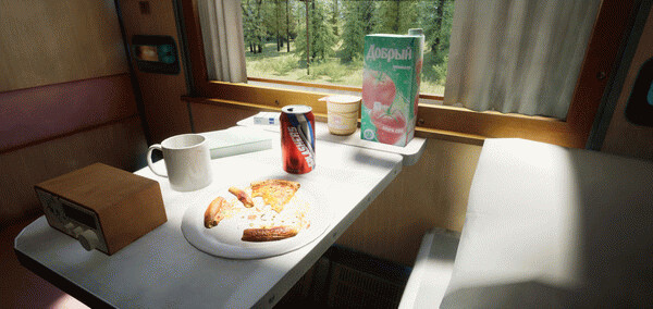 Игра Russian Train Trip 2 - VIP seat in the train car, скриншот