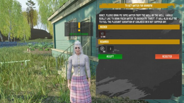 Игра Симулятор русской деревни, скриншот