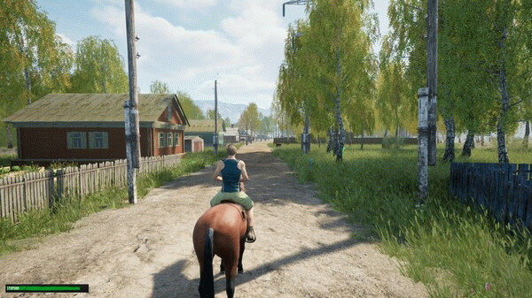 Игра Симулятор русской деревни, скриншот