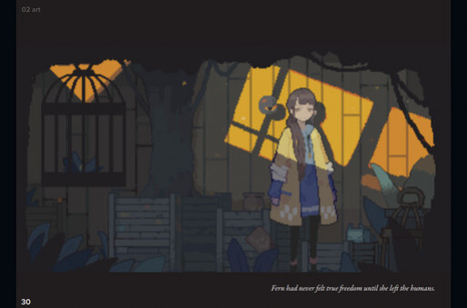 Игра Rusted Moss Artbook, скриншот