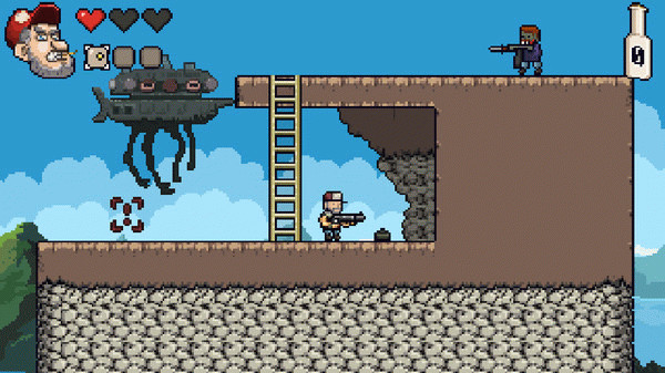 Игра Rusty Gun, скриншот