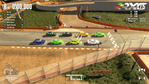 Игра RXC - Rally Cross Challenge, скриншот