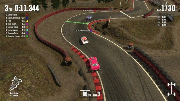 Игра RXC - Rally Cross Challenge, скриншот