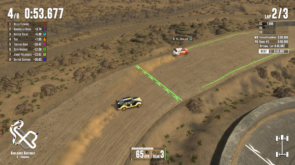 Игра RXC - Rally Cross Challenge, скриншот