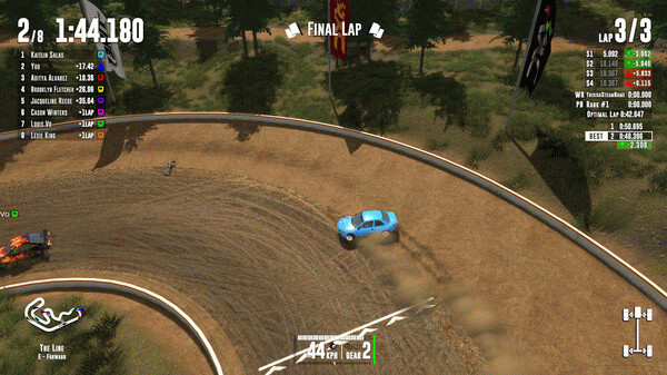 Игра RXC - Rally Cross Challenge, скриншот