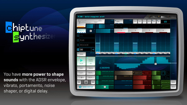 Игра Rytmik Lite Chiptune Synthesizer, скриншот