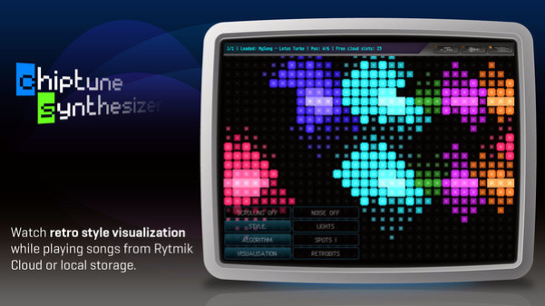 Игра Rytmik Lite Chiptune Synthesizer, скриншот