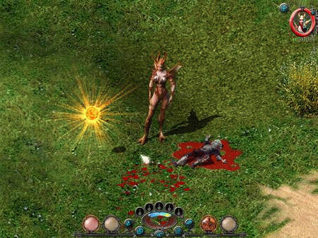 Игра Sacred Gold, скриншот