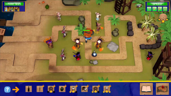 Игра Sacred Zodongga Defense, скриншот