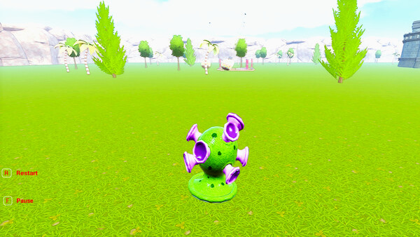 Игра Sad Virus Castle, скриншот