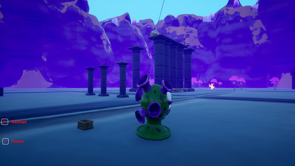 Игра Sad Virus Cave, скриншот