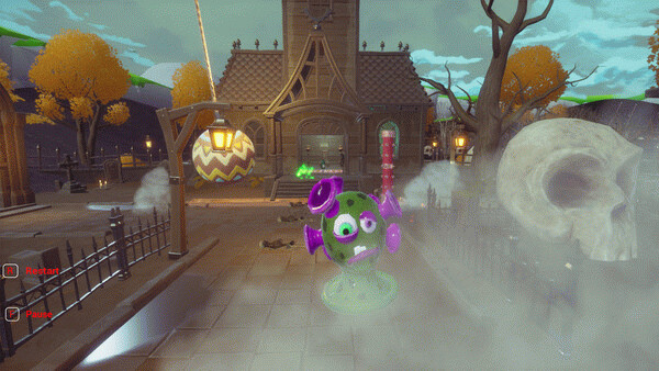Игра Sad Virus Darkland, скриншот