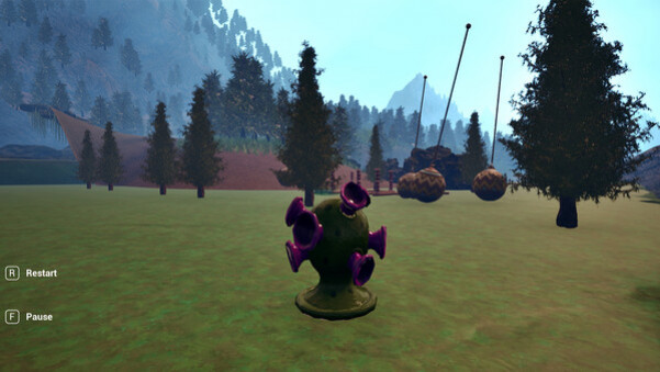 Игра Sad Virus Forest, скриншот