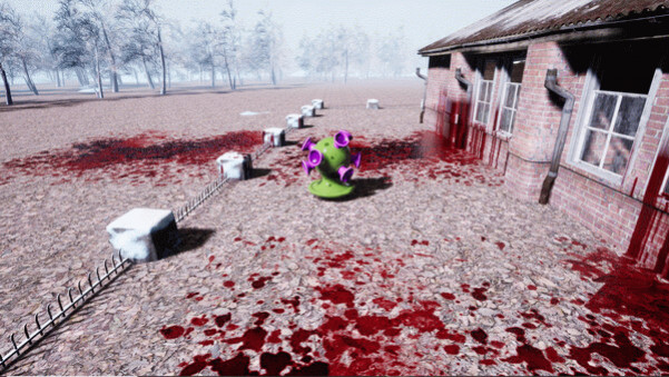 Игра Sad Virus Horror, скриншот