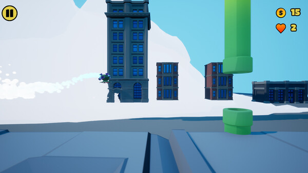 Игра Sad Virus Runner, скриншот