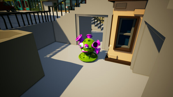 Игра Sad Virus Town, скриншот