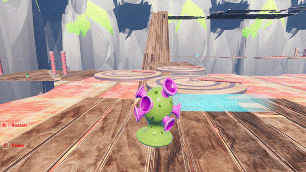 Игра Sad Virus Up & Up, скриншот