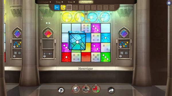 Игра Sagrada, скриншот