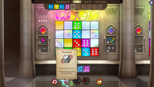 Игра Sagrada, скриншот